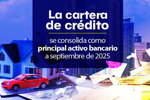 La cartera de credito se consolida como principal activo bancario a septiembre de 2025